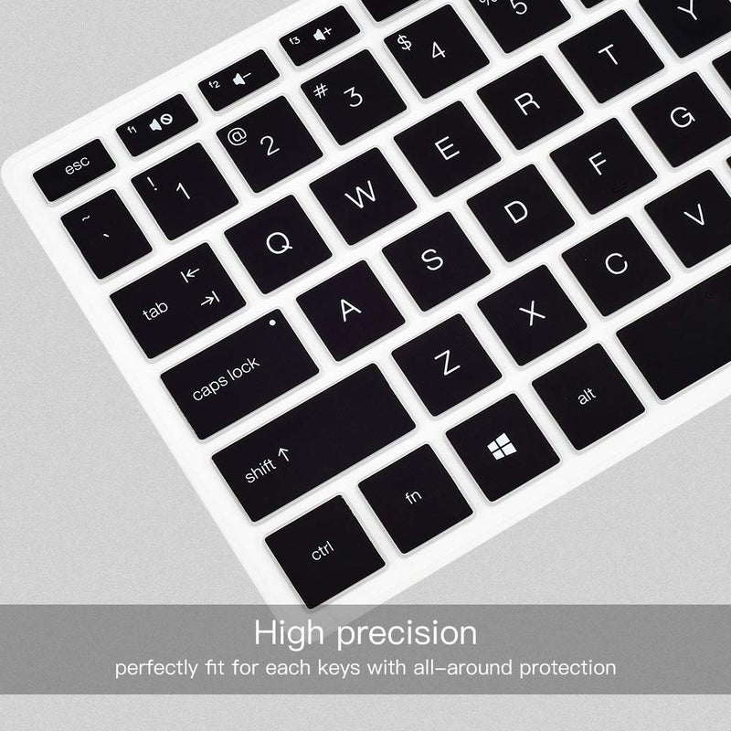 imComor Keyboard Cover for HP Pavilion 27 All in One PC, HP Pavilion 27-Xa0055Ng/0370Nd/0076Hk/0010Na, HP Pavilion 24-inch All in One PC, 24 Xa0002A/0300Nd/0051Hk, HP Pavilion All in One Accessories, Black - Image 3